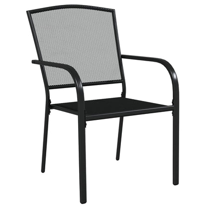 Set da Pranzo da Giardino 5 pz in Acciaio Antracite | homemem39