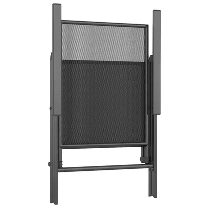 Set da Pranzo da Giardino 9 pz in Acciaio Antracite - homemem39