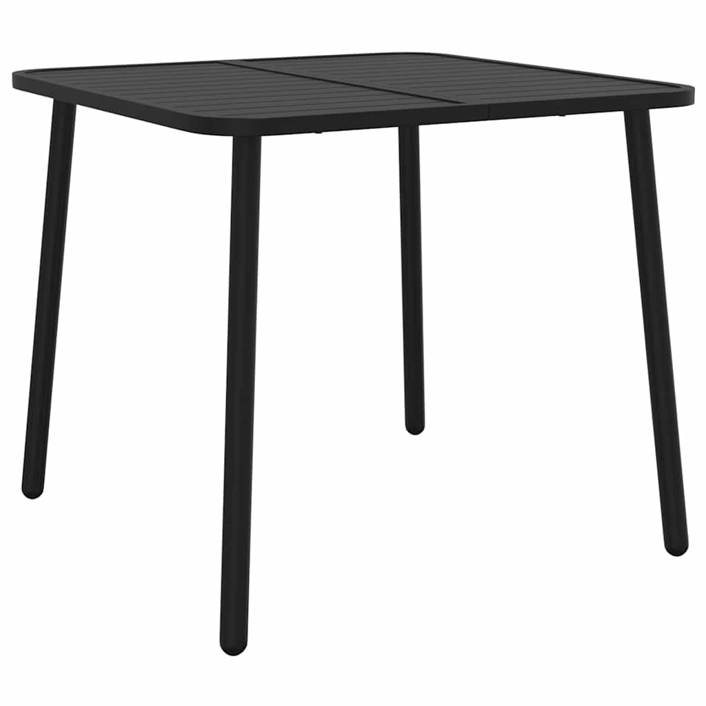 Set da Pranzo da Giardino 3 pz in Acciaio Antracite | homemem39