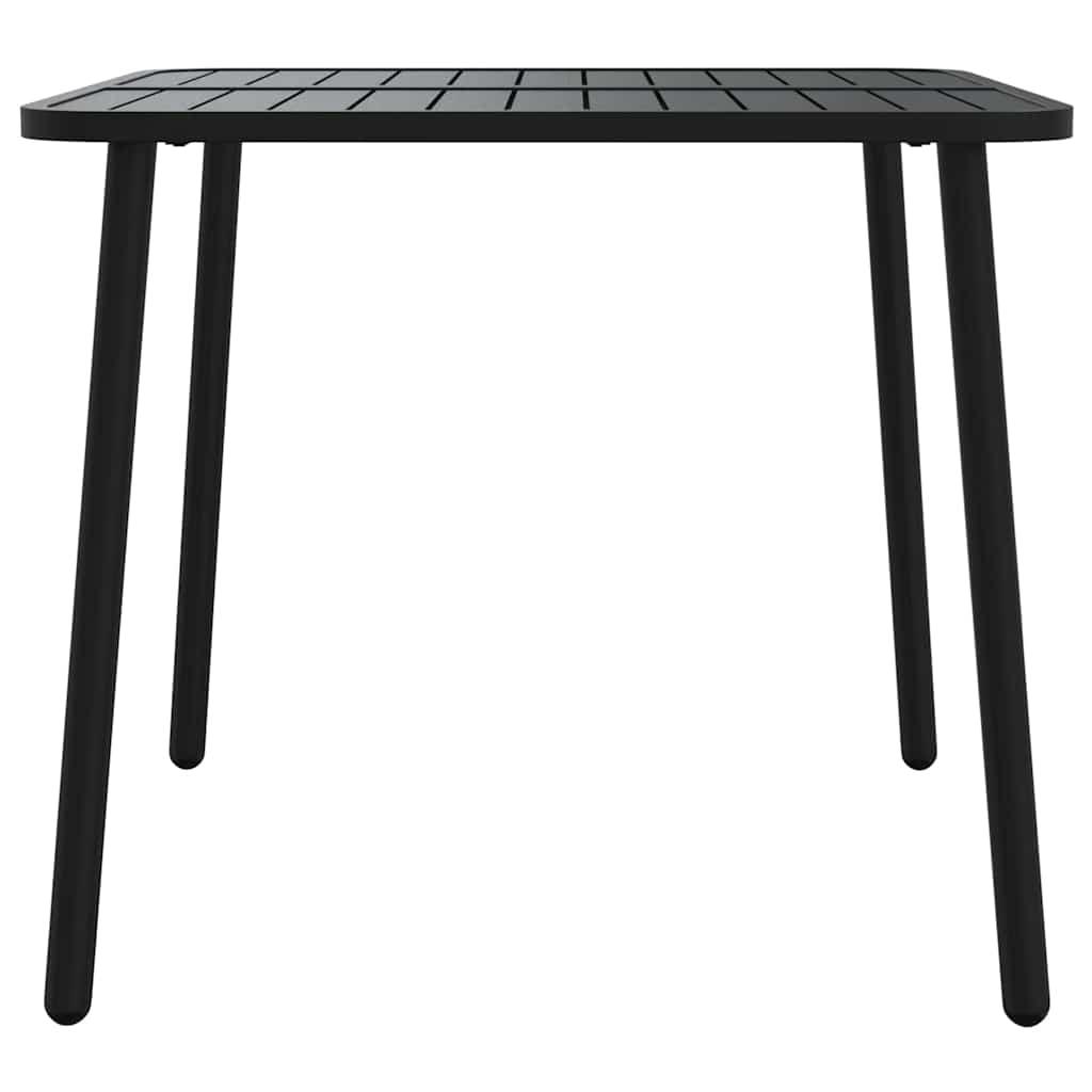 Set da Pranzo da Giardino 3 pz in Acciaio Antracite | homemem39