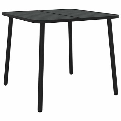Set da Pranzo da Giardino 5 pz in Acciaio Antracite | homemem39