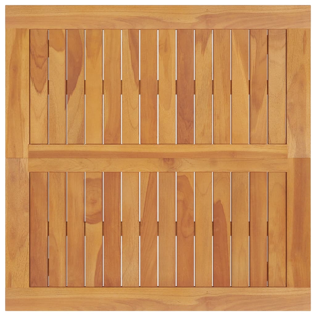 Tavolo Batavia 85x85x75 cm Legno Massello di Teak