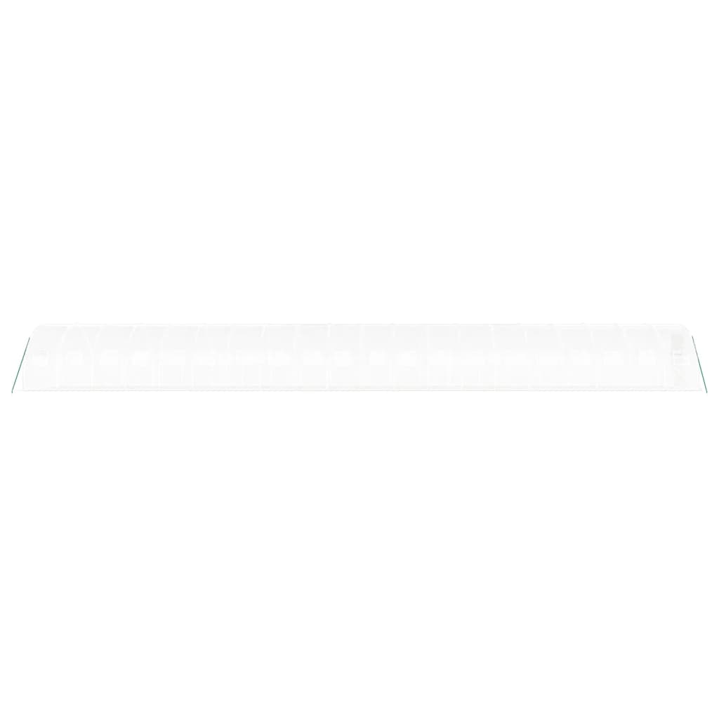 Serra con Telaio in Acciaio Bianco 60 m² 20x3x2 m - homemem39