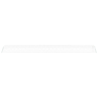 Serra con Telaio in Acciaio Bianco 72 m² 24x3x2 m - homemem39