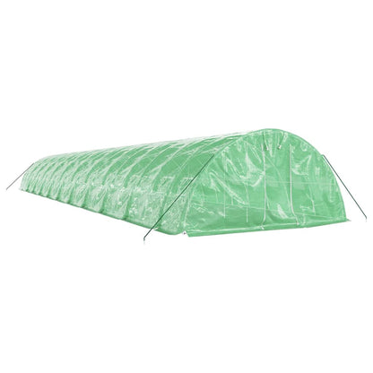 Serra con Telaio in Acciaio Verde 110 m² 22x5x2,3 m - homemem39