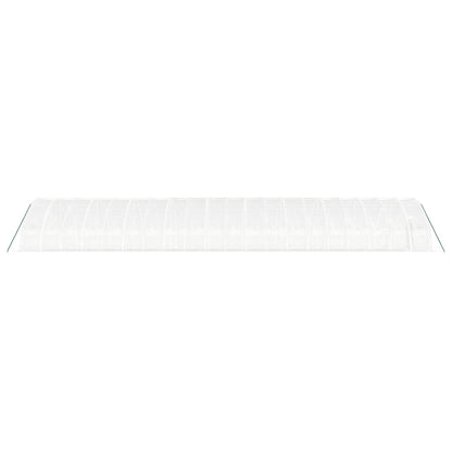 Serra con Telaio in Acciaio Bianco 120 m² 20x6x2,85 m - homemem39