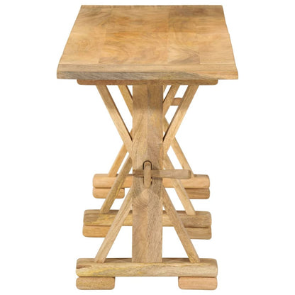 Panca 160x35x45 cm in Legno Massello di Mango | homemem39