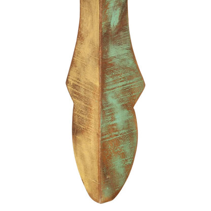 Tavolo da Pranzo 110x52x76 cm in Legno Massello di Recupero | homemem39