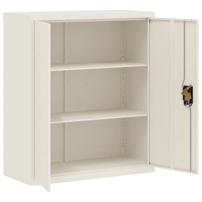 Armadio Classificatore Bianco 90x40x145 cm in Acciaio