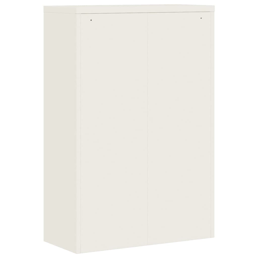 Armadio Classificatore Bianco 90x40x180 cm in Acciaio