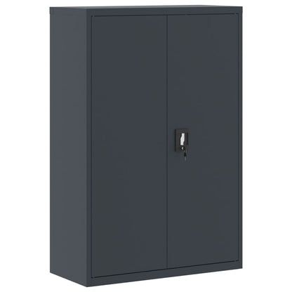 Armadio Classificatore Antracite 90x40x180 cm in Acciaio | homemem39