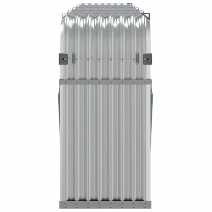 Portaceppi Argento 300x45x100 cm in Acciaio Zincato