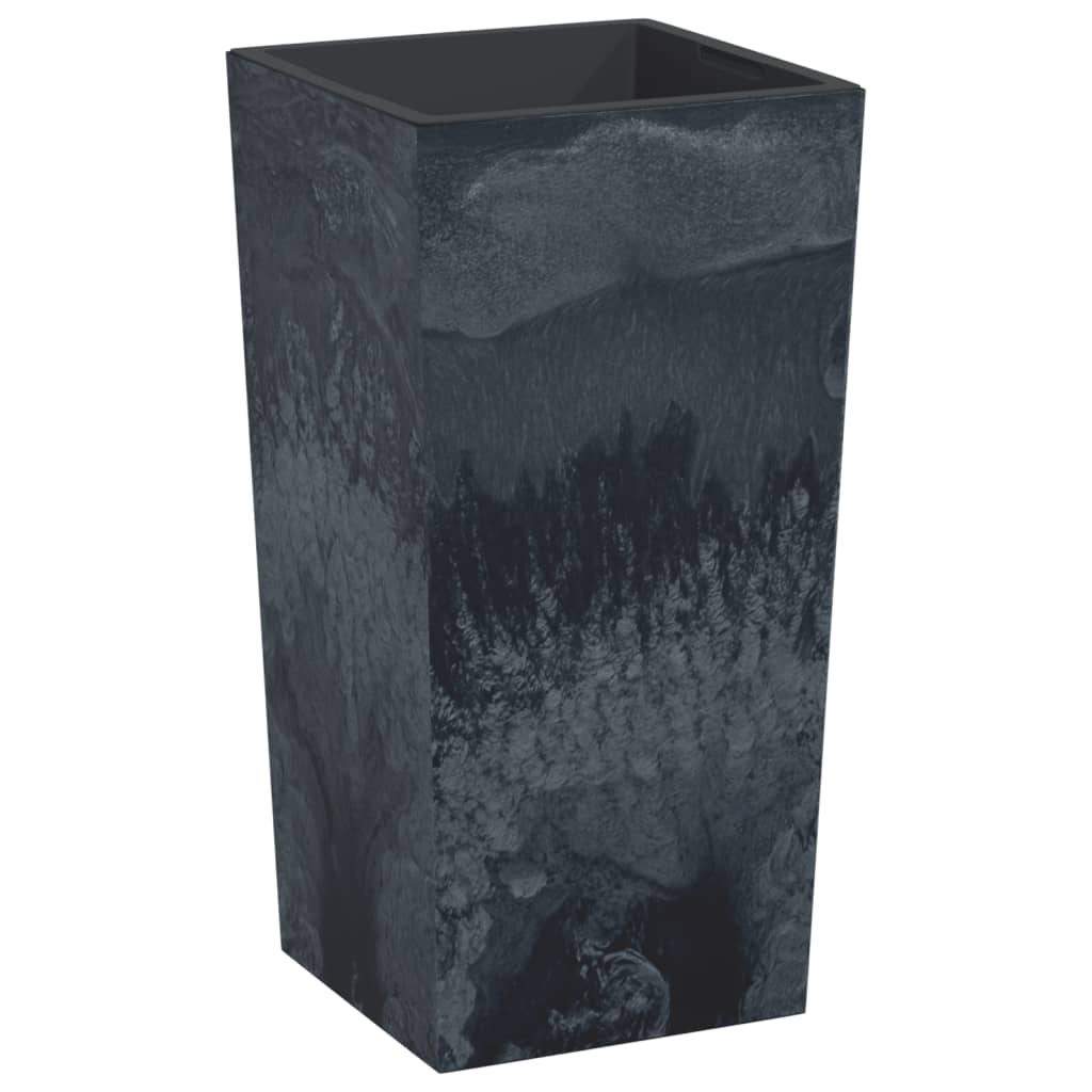 Fioriera con Interno Rimovibile Antracite 11/26,5 L PP Cemento | homemem39