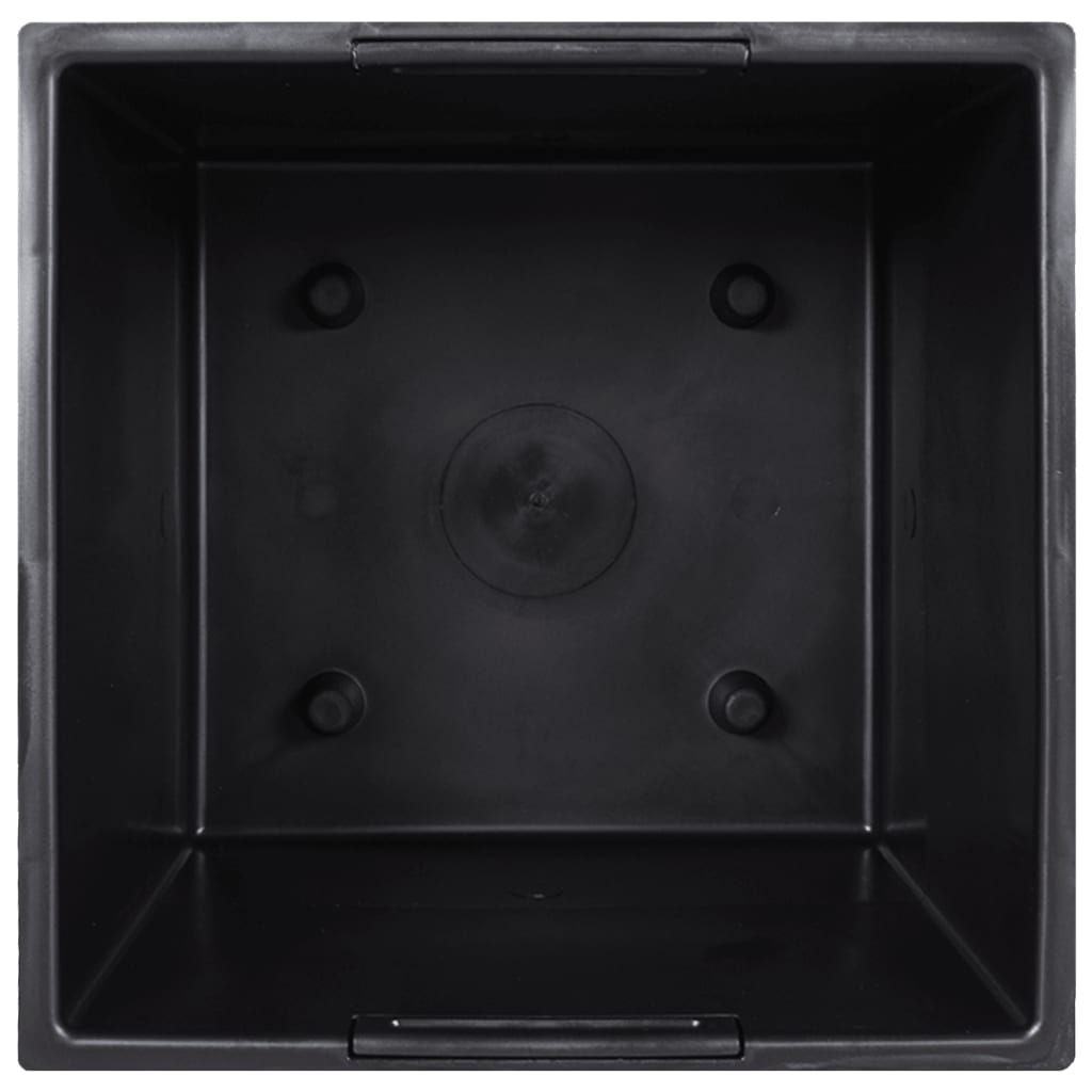 Fioriera con Interno Rimovibile Antracite 11/26,5 L PP Cemento | homemem39