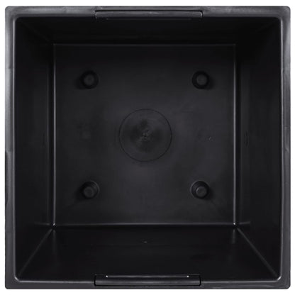 Fioriera con Interno Rimovibile Antracite 21/49 L PP Cemento | homemem39