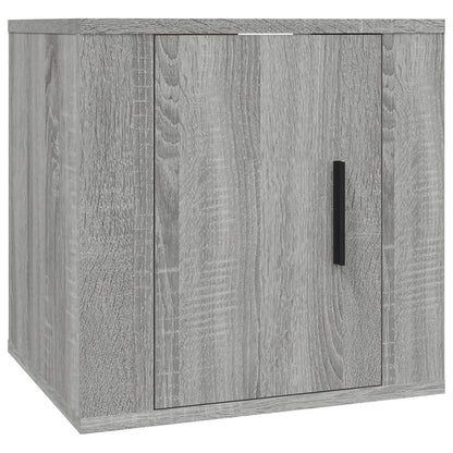 Set Mobili Porta TV 8pz Grigio Sonoma in Legno Multistrato | homemem39
