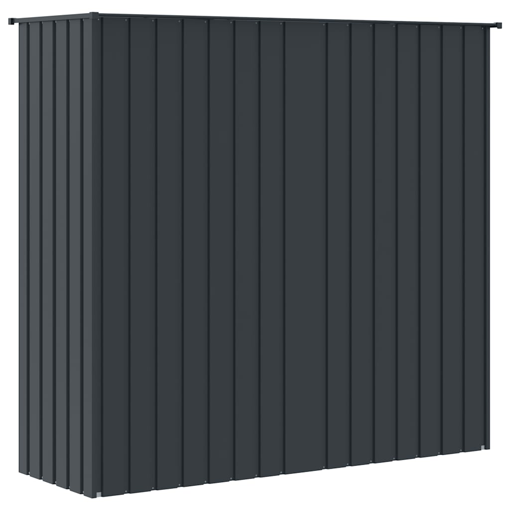 Gabbia per Uccelli Antracite 215x78x200 cm in Acciaio Zincato | homemem39