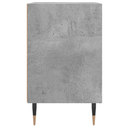 Comodini 2 pz Grigio Cemento 40x30x50 cm in Legno Multistrato - homemem39