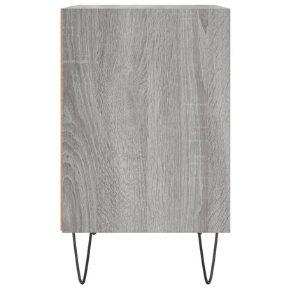 Comodini Grigio Sonoma 2 pz 40x30x50 cm in Legno Multistrato - homemem39