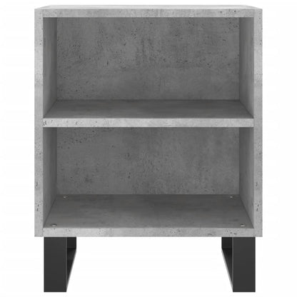Comodini 2 pz Grigio Cemento 40x30x50 cm in Legno Multistrato - homemem39