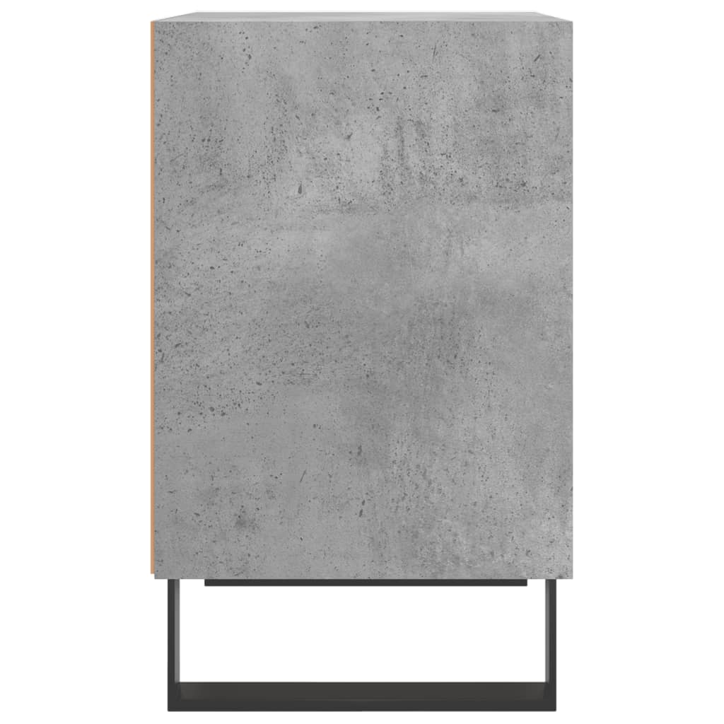 Comodini 2 pz Grigio Cemento 40x30x50 cm in Legno Multistrato - homemem39
