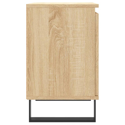 Comodini 2 pz Rovere Sonoma 40x30x50 cm in Legno Multistrato - homemem39