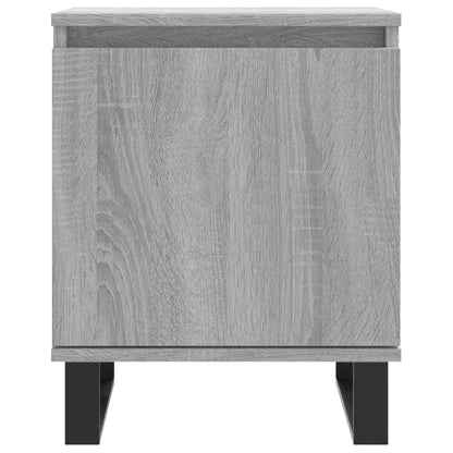 Comodini Grigio Sonoma 2 pz 40x30x50 cm in Legno Multistrato - homemem39