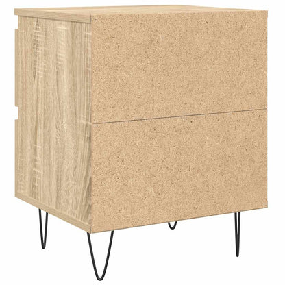 Comodino Rovere Sonoma 40x35x50 cm in Legno Multistrato - homemem39