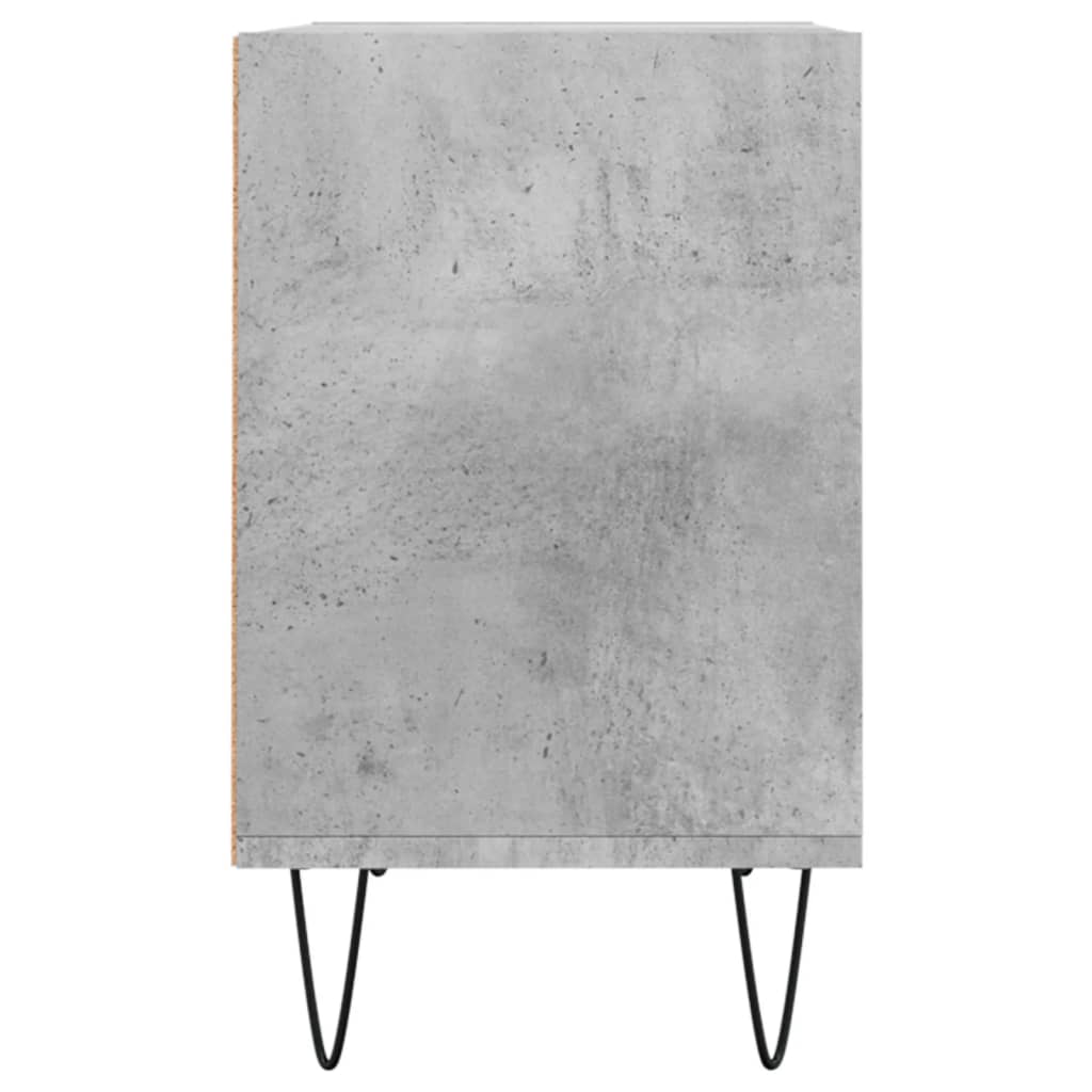 Mobile Porta TV Grigio Cemento 69,5x30x50 cm Legno Multistrato