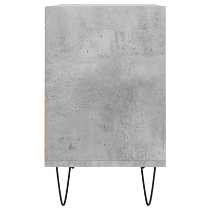Mobile Porta TV Grigio Cemento 69,5x30x50 cm Legno Multistrato