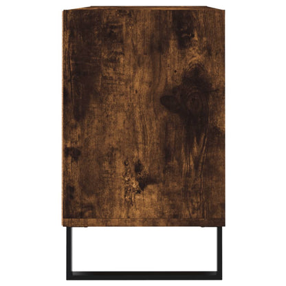 Mobile Porta TV Rovere Fumo 103,5x30x50 cm in Legno Multistrato