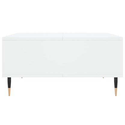 Tavolino da Salotto Bianco 60x60x30 cm in Legno Multistrato | homemem39