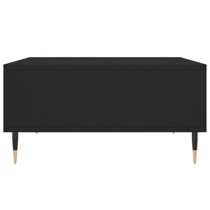Tavolino da Salotto Nero 60x60x30 cm in Legno Multistrato | homemem39