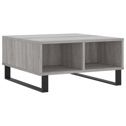 Tavolino da Salotto Grigio Sonoma 60x60x30 cm Legno Multistrato | homemem39