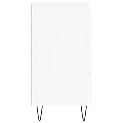 Credenza Bianca 60x35x70 cm in Legno Multistrato | homemem39