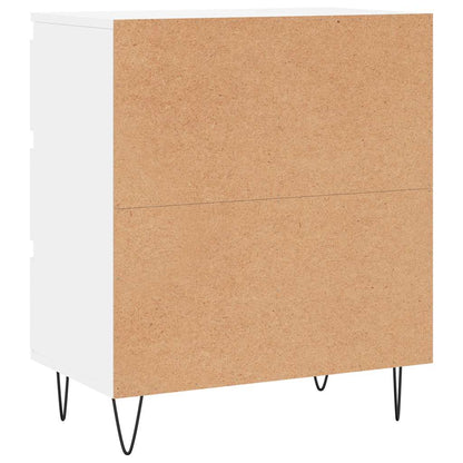 Credenza Bianca 60x35x70 cm in Legno Multistrato | homemem39