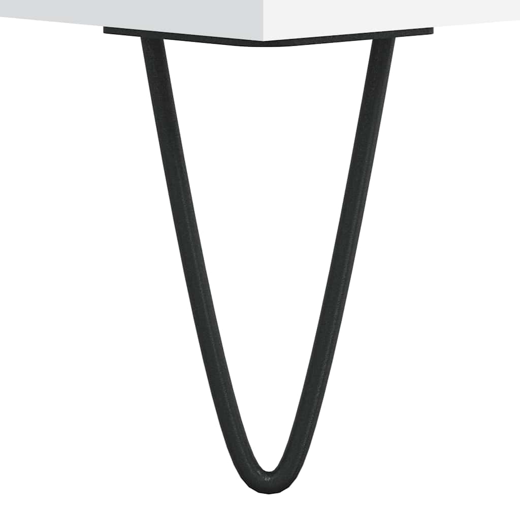 Credenza Bianca 60x35x70 cm in Legno Multistrato | homemem39