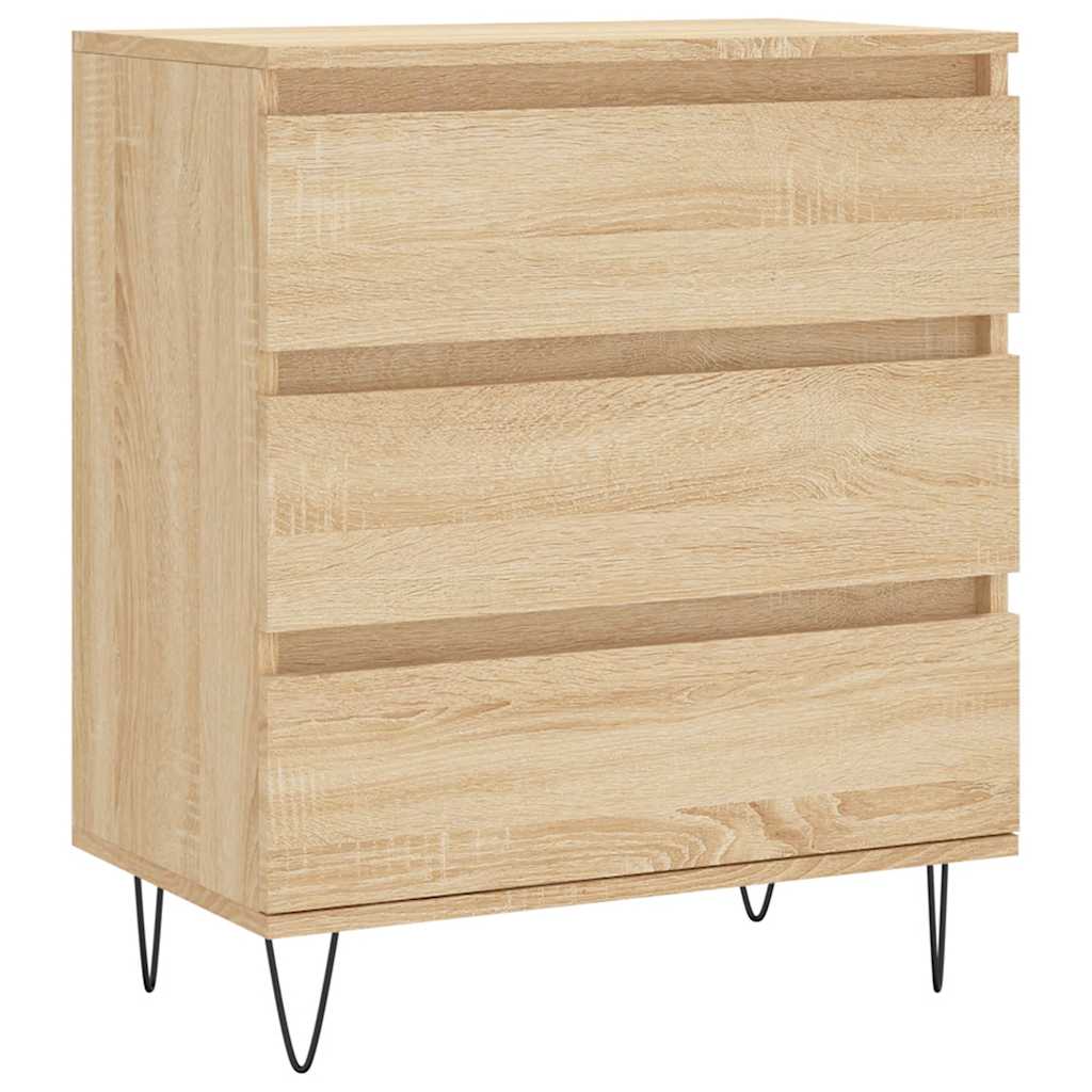 Credenza Rovere Sonoma 60x35x70 cm in Legno Multistrato | homemem39