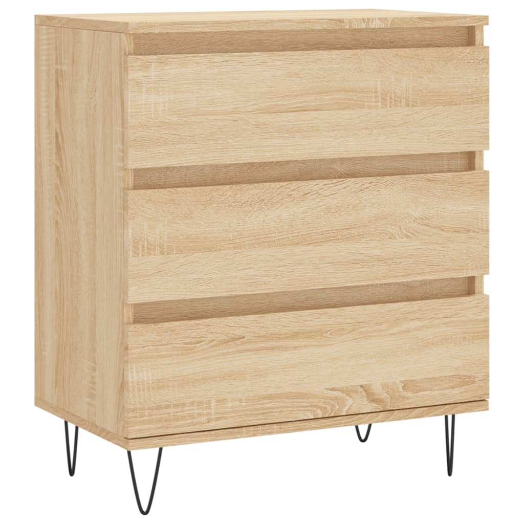 Credenza Rovere Sonoma 60x35x70 cm in Legno Multistrato - homemem39