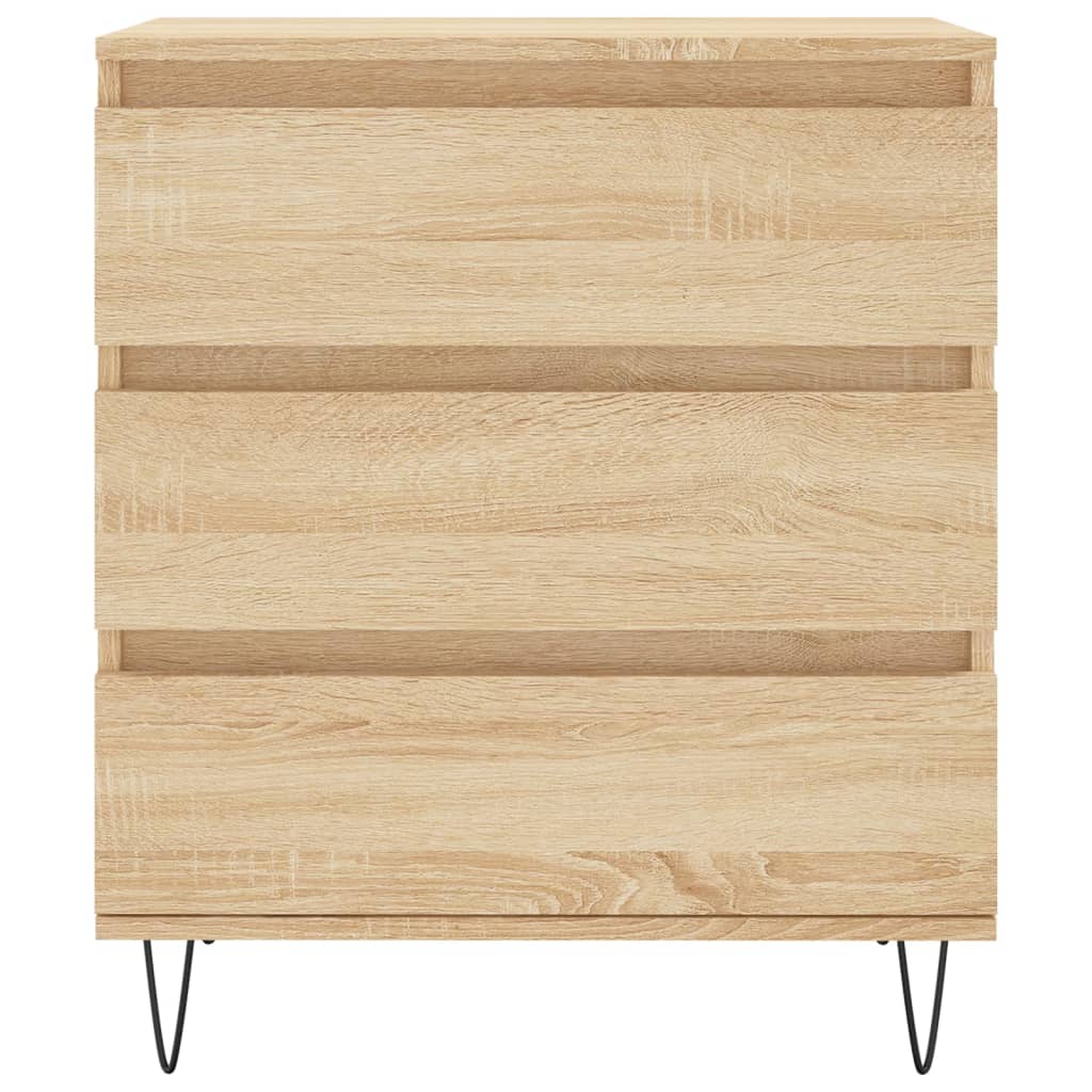 Credenza Rovere Sonoma 60x35x70 cm in Legno Multistrato - homemem39