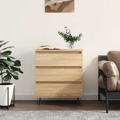 Credenza Rovere Sonoma 60x35x70 cm in Legno Multistrato - homemem39