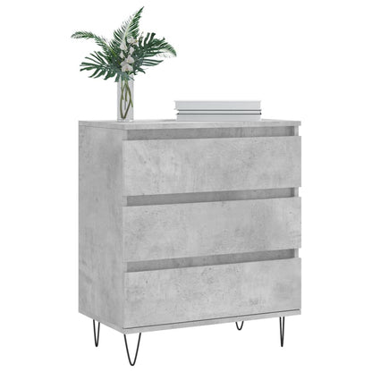 Credenza Grigio Cemento 60x35x70 cm in Legno Multistrato - homemem39