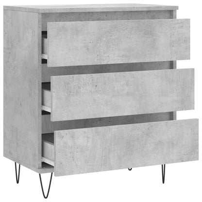 Credenza Grigio Cemento 60x35x70 cm in Legno Multistrato - homemem39