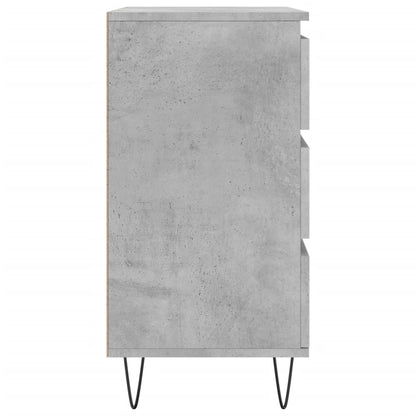 Credenza Grigio Cemento 60x35x70 cm in Legno Multistrato - homemem39