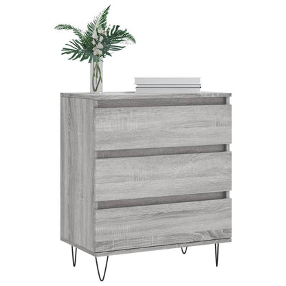 Credenza Grigio Sonoma 60x35x70 cm in Legno Multistrato - homemem39