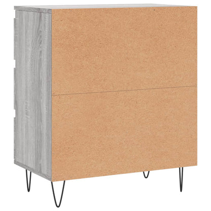 Credenza Grigio Sonoma 60x35x70 cm in Legno Multistrato