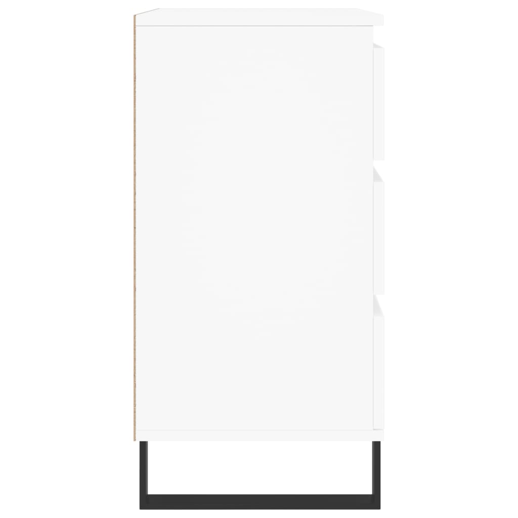 Credenza Bianca 60x35x70 cm in Legno Multistrato
