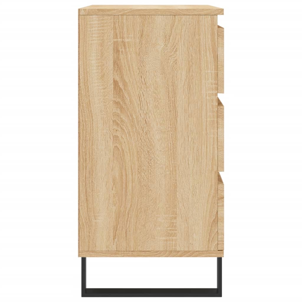 Credenza Rovere Sonoma 60x35x70 cm in Legno Multistrato