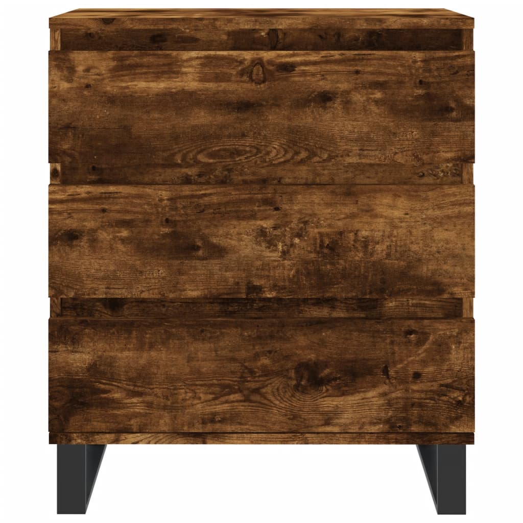 Credenza Rovere Fumo 60x35x70 cm in Legno Multistrato