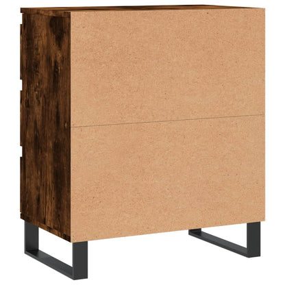 Credenza Rovere Fumo 60x35x70 cm in Legno Multistrato - homemem39